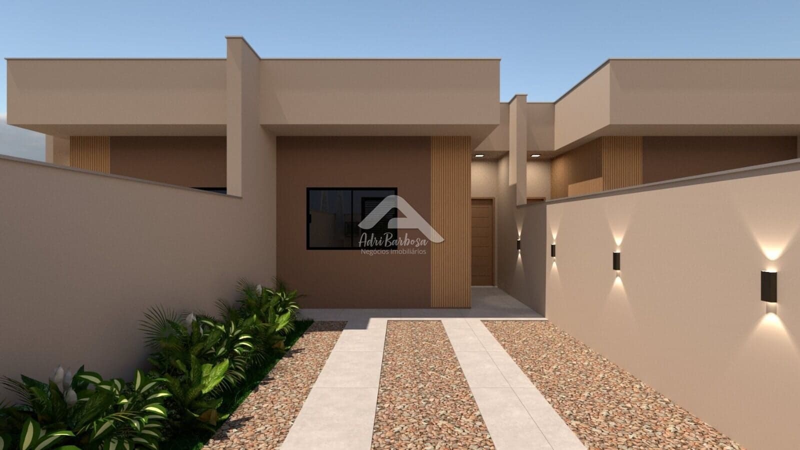 Casa Geminada com 01 suíte + 01 quarto em Nereu Ramos - EM CONSTRUÇÃO