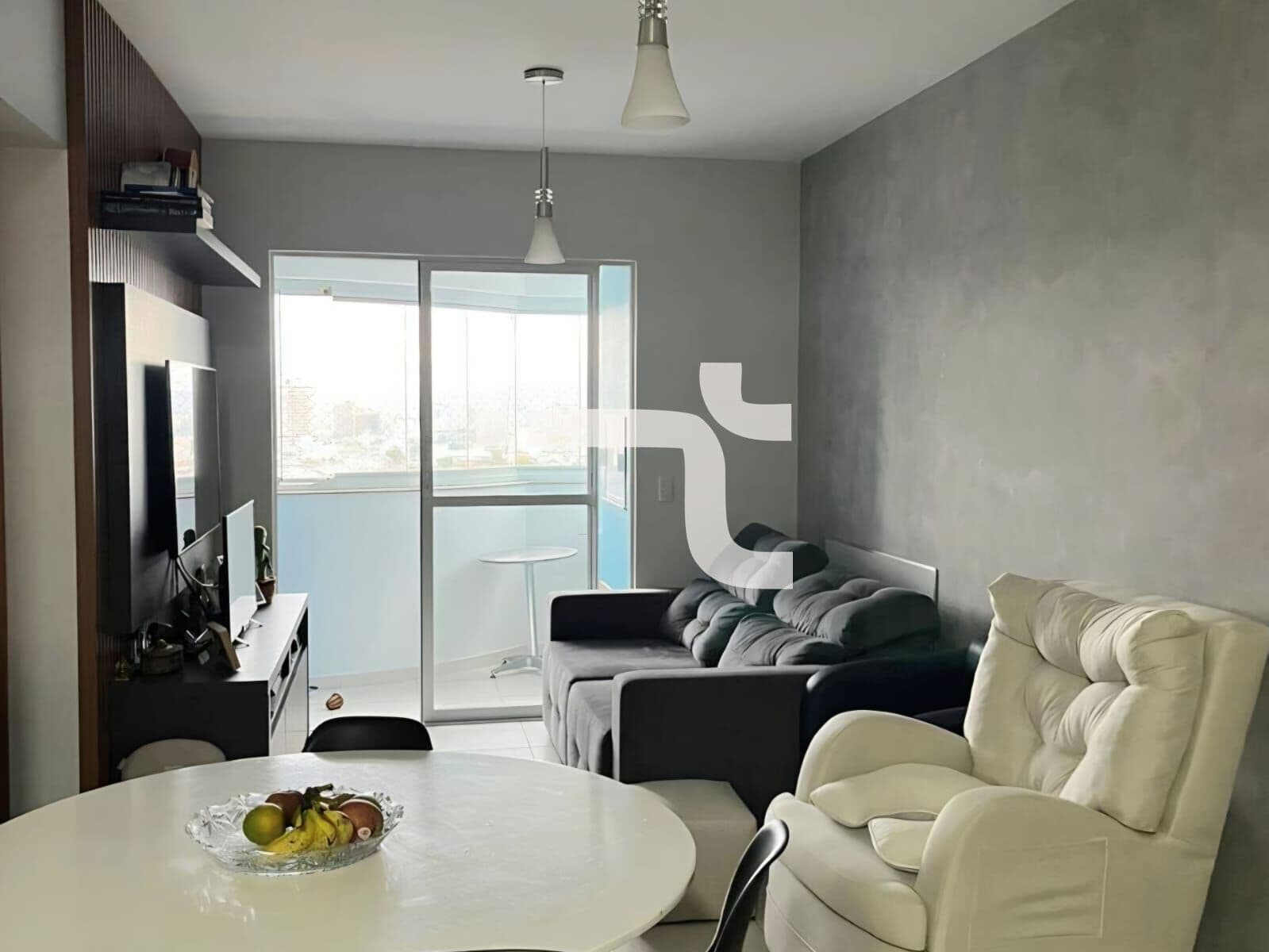 Apartamento 2 Quartos com Suíte, Vista para o Mar e Churrasqueira, no Jardim Cidade, em São José/SC