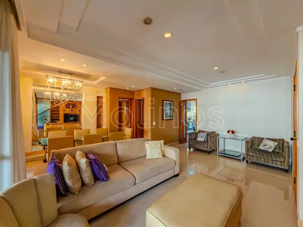 Apartamento a venda no Tatuapé, Porteira Fechada, 134 m² , 3 suites, 3 vagas+ depósito