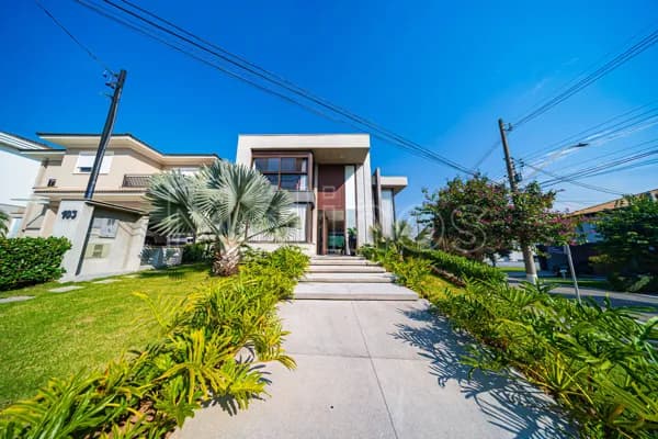 Casa á venda no Residencial Alphaville Conde II, 490 m², 4 suites , mobiliada