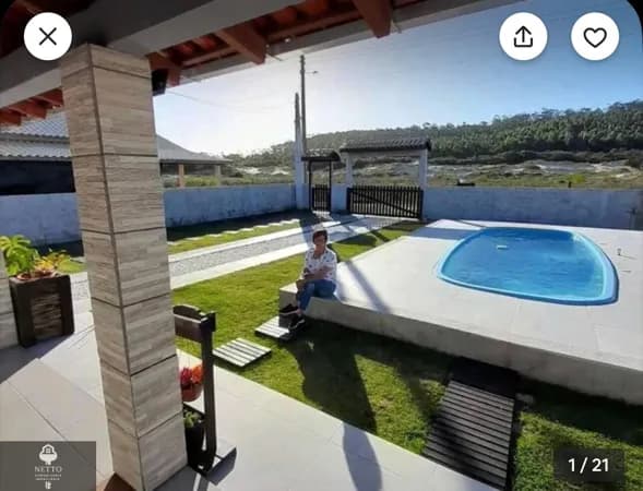 Casa no Campo Bom com Piscina