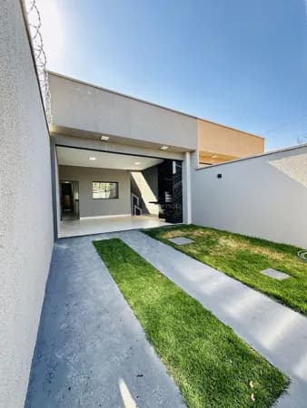 Casa 2 Quartos Solar Ville - Goiânia | Entrada 5 Mil