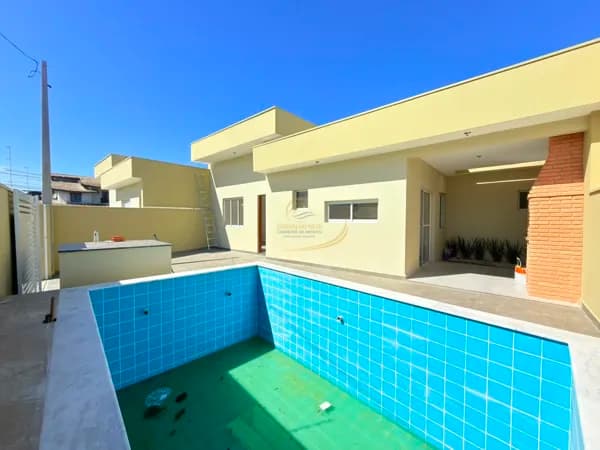 SUPER OPORTUNIDADE!! CASA NOVA COM PISCINA NO BELAS ARTES EM ITANHAÉM!