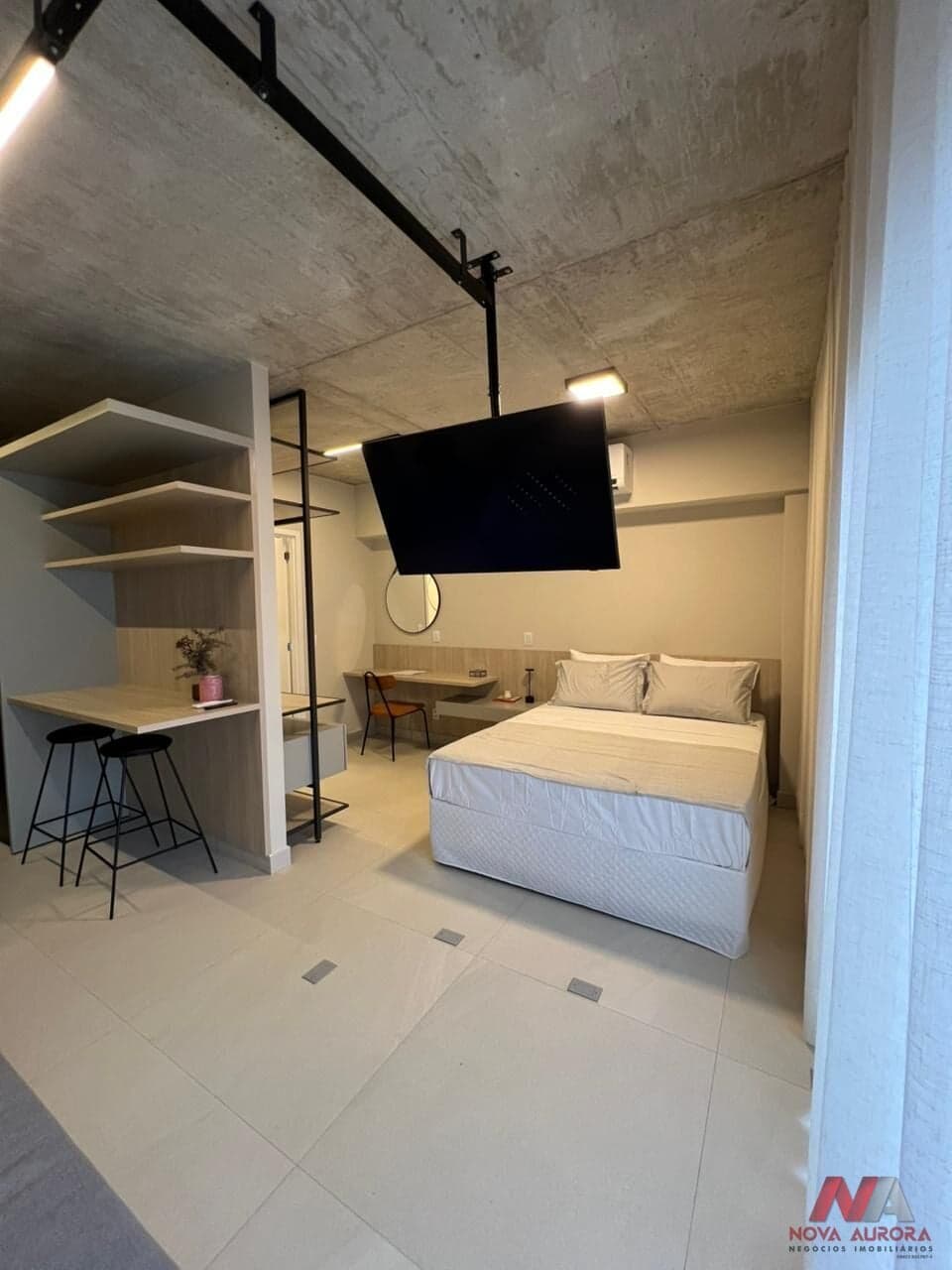 Apartamento 01 dormitório modulável em construção ao lado do Shopping Iguatemi - São José do Rio Preto/SP