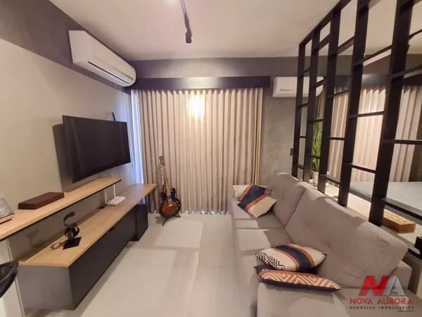 Apartamento 01 dormitório mobiliado para alugar próximo ao Plaza shopping - São José do Rio Preto/SP