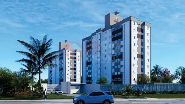 Apartamento com 2 dormitórios à venda, 55 m² por R$ 329.592,00 - Jardim Das Avenidas - Araranguá/SC