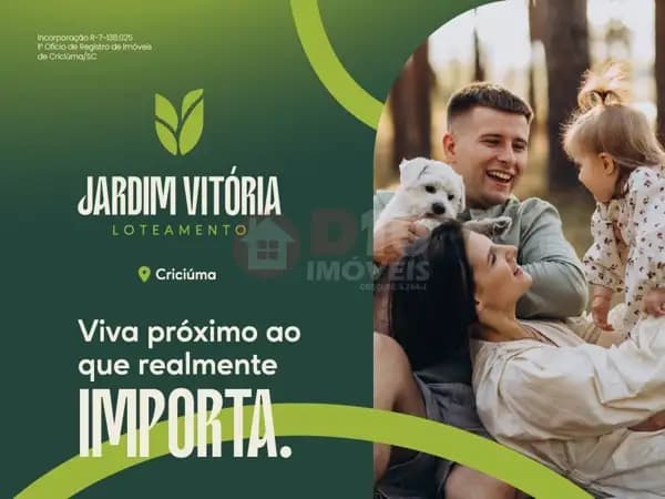 Terreno à venda, 360 m² por R$ 121.478,94 - Primeira Linha - Criciúma/SC