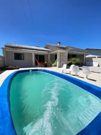 Casa 3 quartos com Piscina - 150m da praia