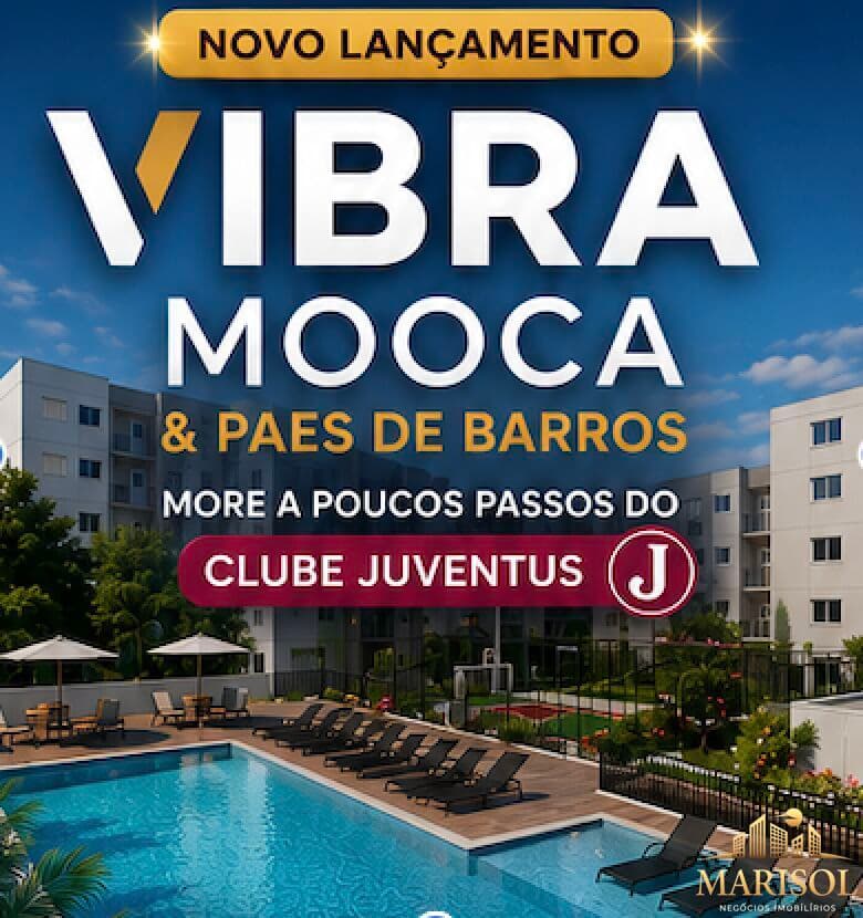 Breve Lançamento 1 ou 2 Quartos Mooca Av Paes de Barros