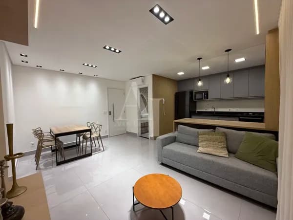 Apartamento semi mobiliado para locação em Alphaville com 95m2 2 suítes - Level Alphaville