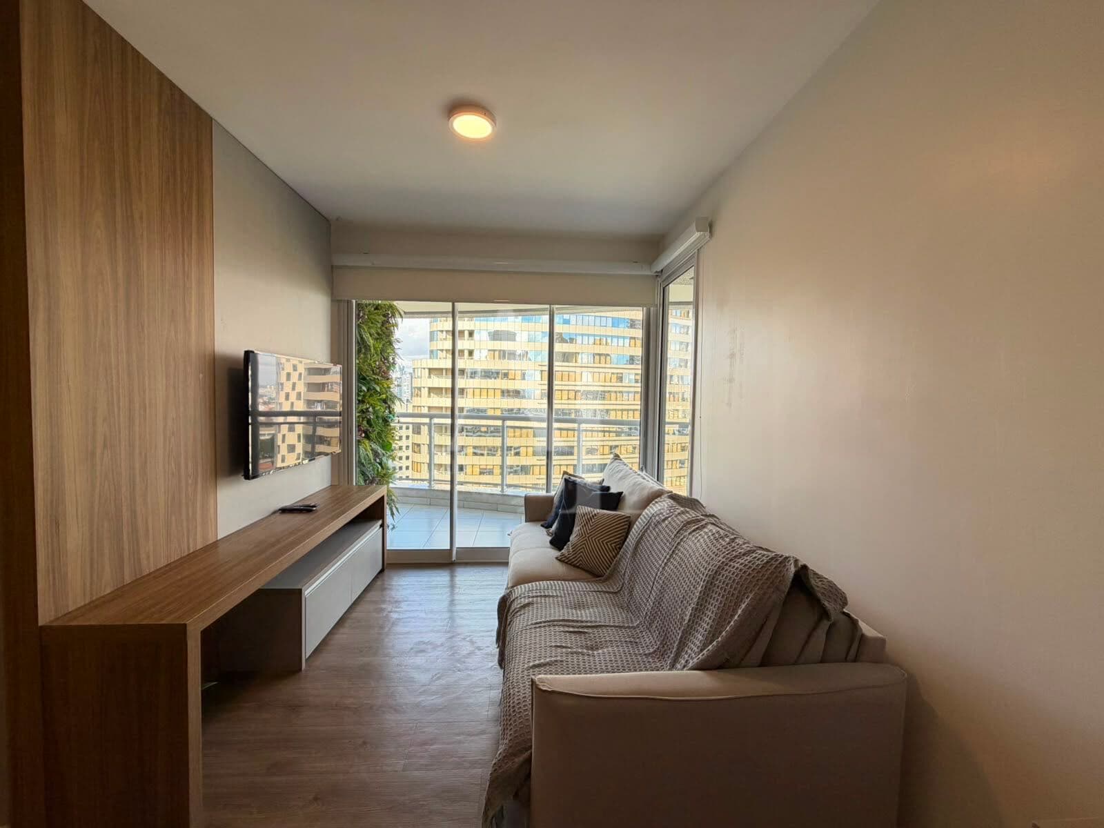 Apartamento semi mobiliado em Alphaville com 2 dormitórios - Wave Alphaville