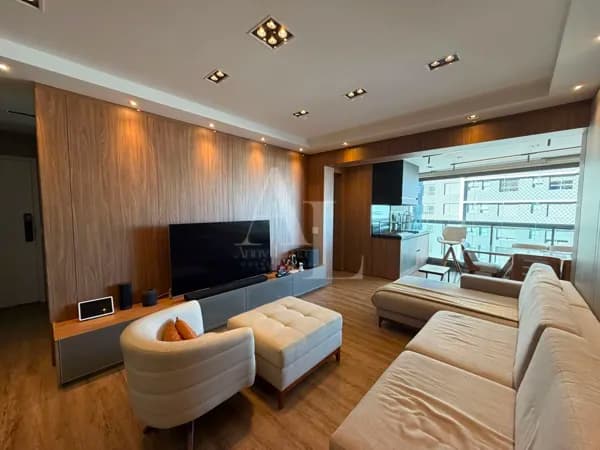 Apartamento Alto Padrão mobiliado 123m2 à venda no Level Alphaville