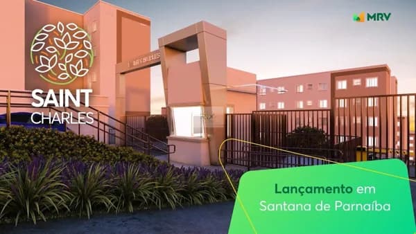 Saint Charles – Santana de Parnaíba: Apartamento Novo Semimobiliado para Locação