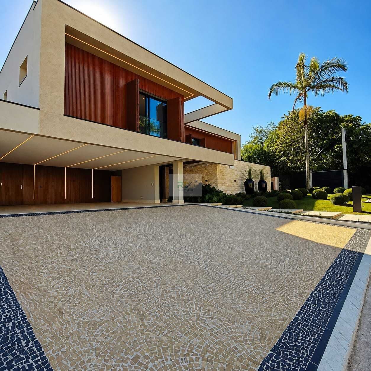 Residência exclusiva com 4 suítes, 670 m² construídos e terreno de 840 m² no Alphaville Residencial Dois.