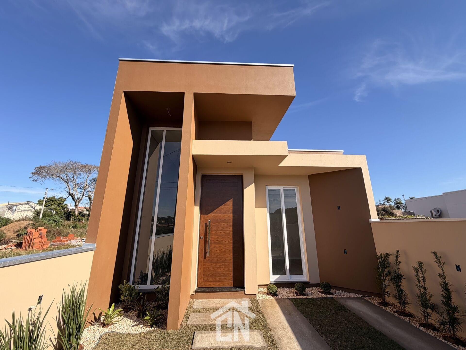Casa moderna no Loteamento São Francisco