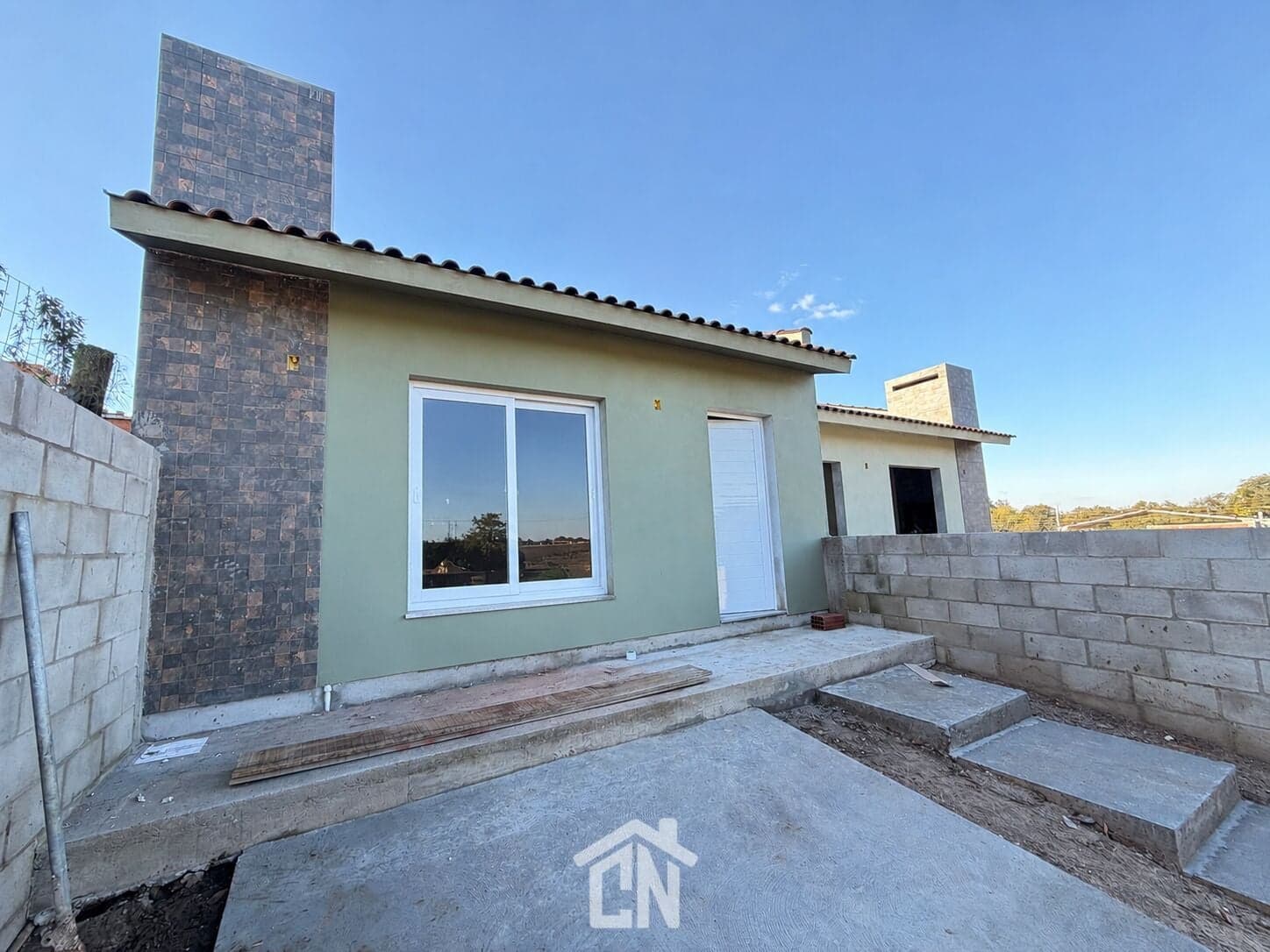 Casa nova no Loteamento Vinho Novo