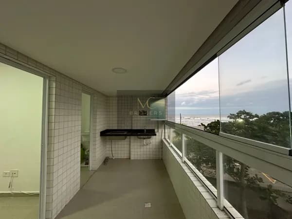 Apartamento Garden vista mar à venda no bairro Maracanã em Praia Grande, SP. 1 dormitório (1 suíte)