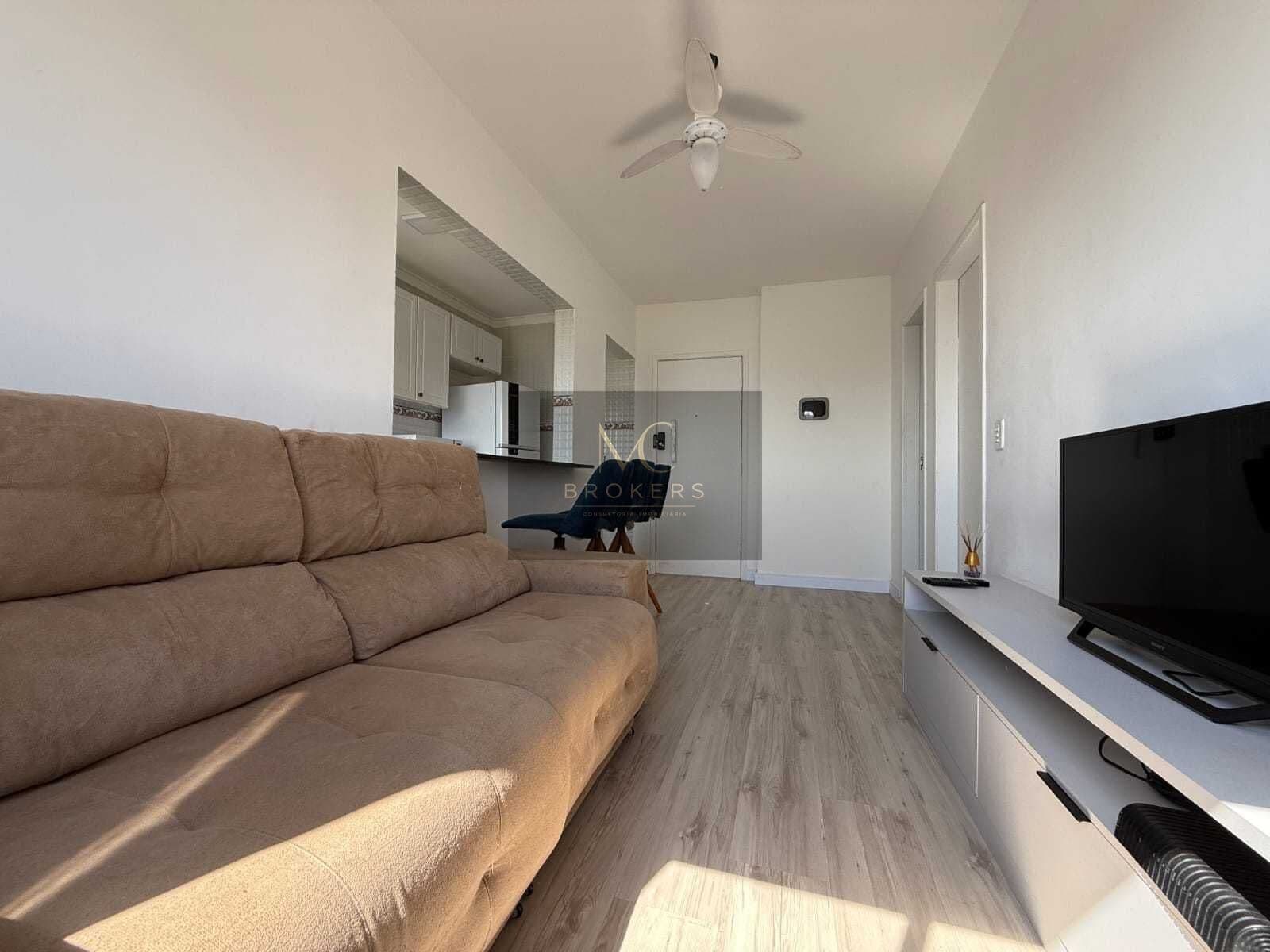 Apartamento à venda no bairro Tupi em Praia Grande, SP. 1 dormitório.