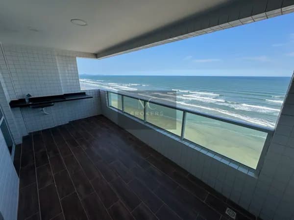 Apartamento Frente mar 3 dormitórios 1 suite, 2 vagas privativas, Florida