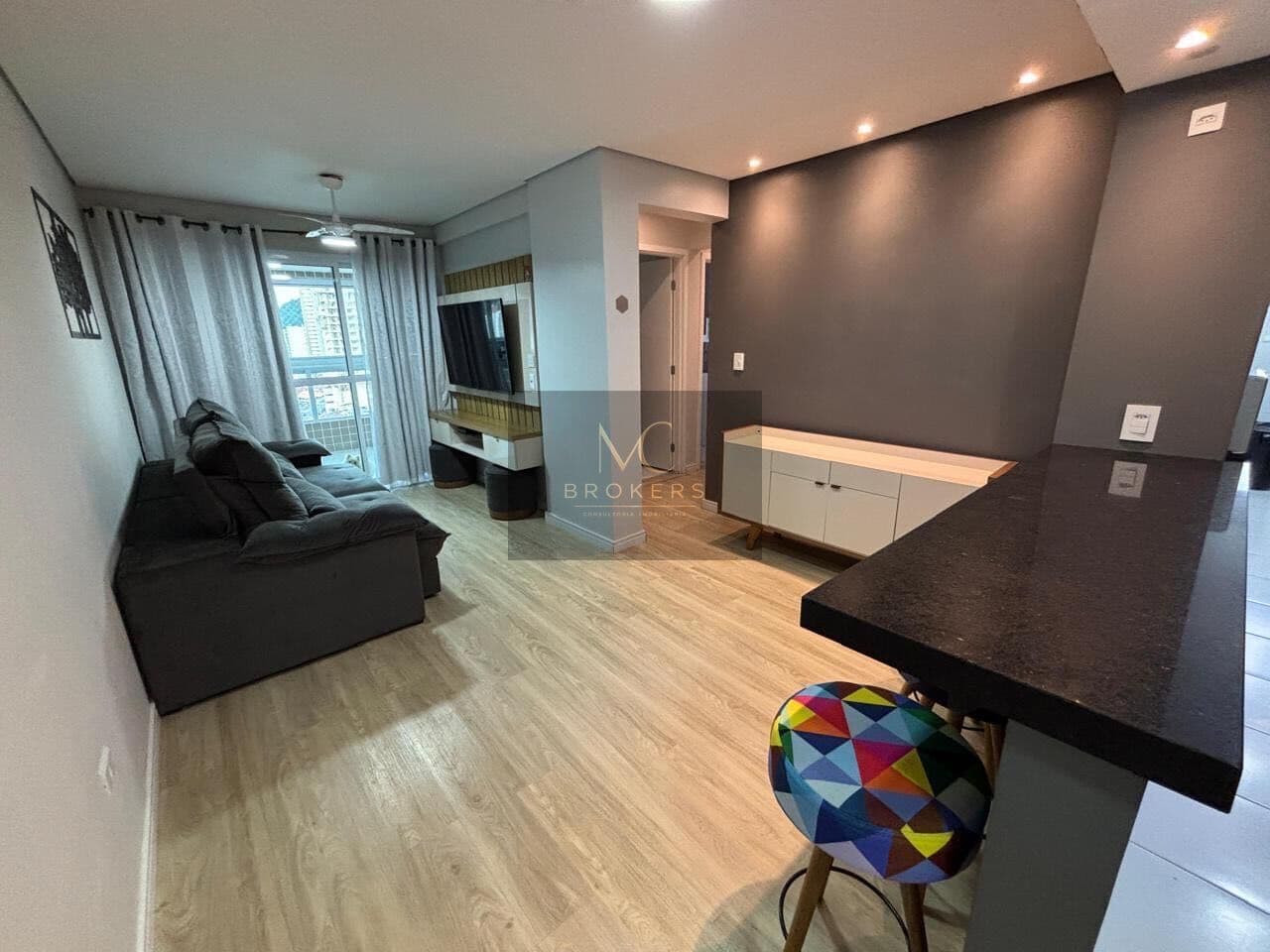 Apartamento em Praia Grande - Canto do Forte