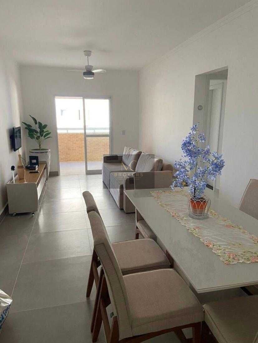 Apartamento na ocian 2 dormitórios 1 suíte com 1 vaga de garagem