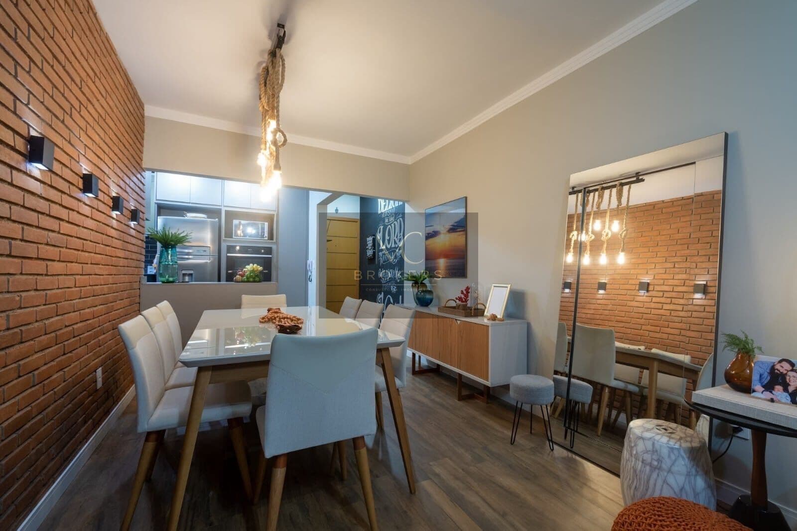 Apartamento decorado