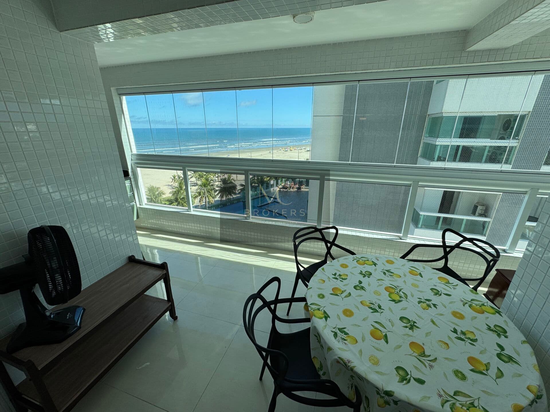 Apartamento 2 dormitórios 1 suite, vista mar, maracanã