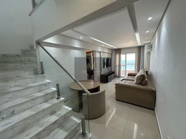 Apartamento no bairro Aviação em Praia Grande, SP. 3 dormitórios sendo 3 suítes.