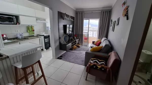Apartamento no caiçara 1 dormitório e 1 vaga de garagem