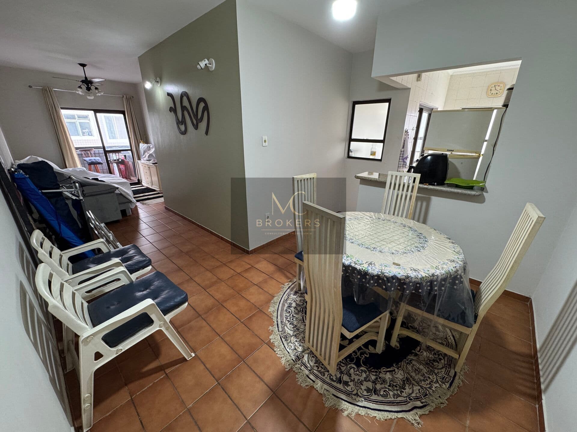 Apartamento 2 dormitorios 1 suite vista mar