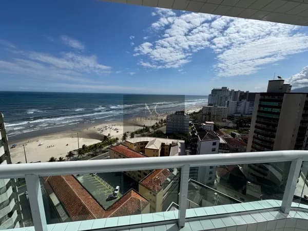2 dormitórios 1 suite, vista mar