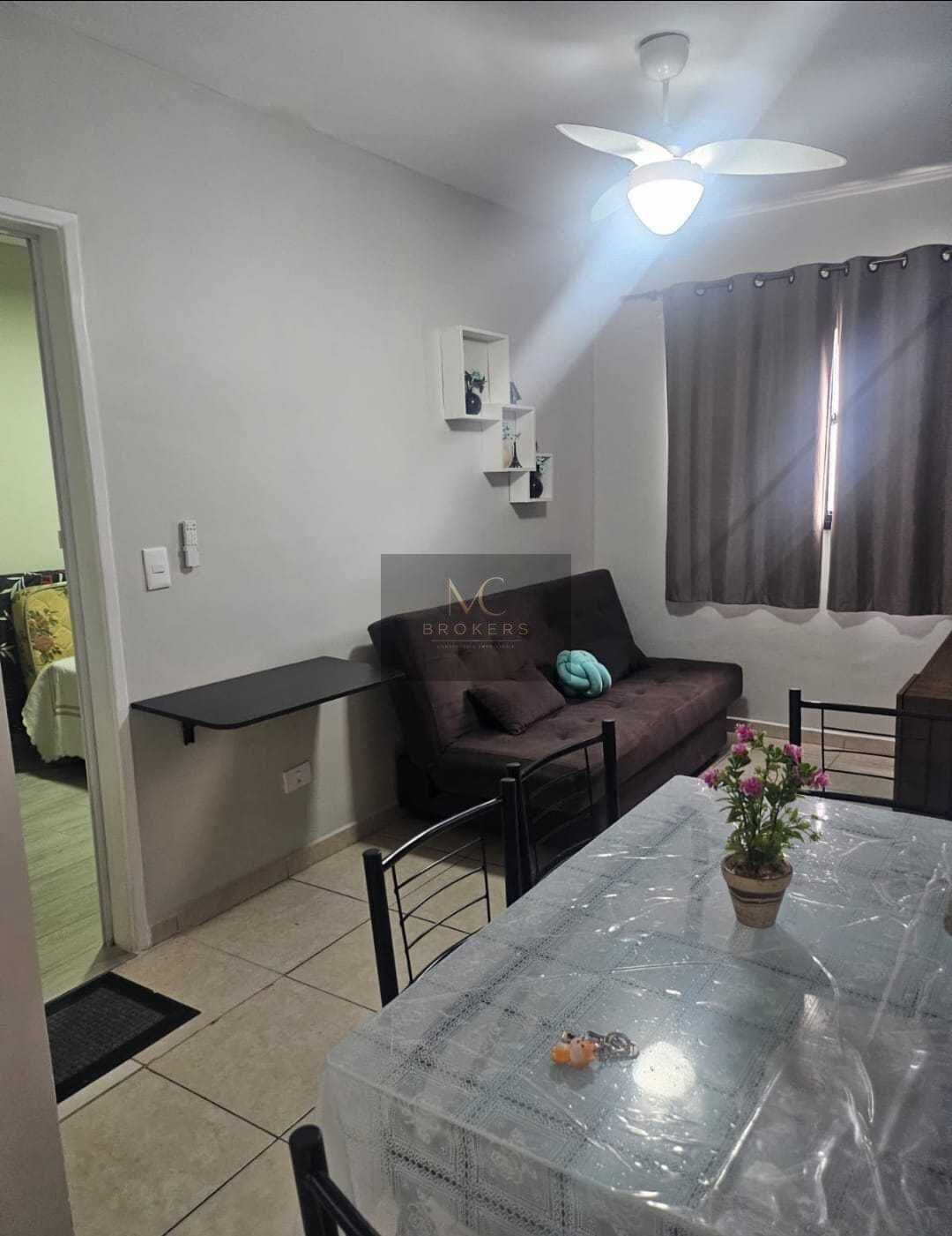 Apartamento à venda no bairro Ocian em Praia Grande, SP. 1 dormitório