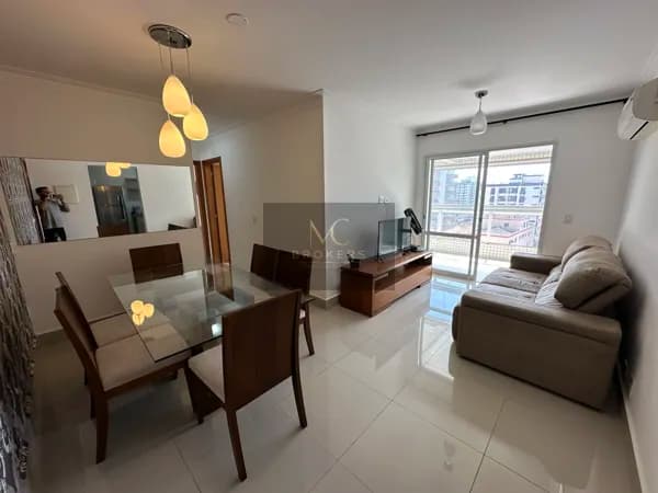Apartamento à venda no bairro Boqueirão em Praia Grande, SP. 2 dormitórios sendo 1 suíte.