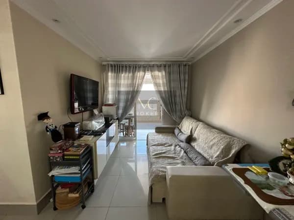 Apartamento à venda no bairro Boqueirão em Praia Grande, SP. 2 dormitórios sendo 2 suítes.