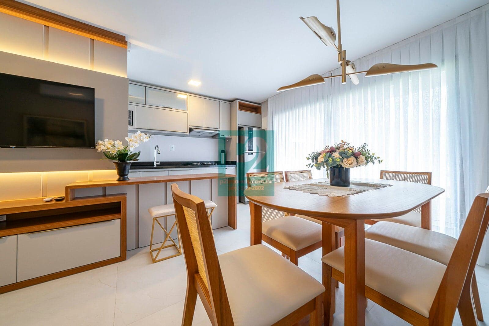 Apartamento Com 2 Suítes, Mobiliado e Pronto para Morar - Bombinhas/SC