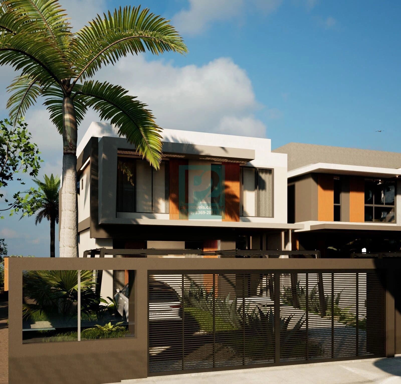 Casa Beira-Mar de Alto Padrão com 4 Suítes na Praia de Mariscal - Bombinhas/SC