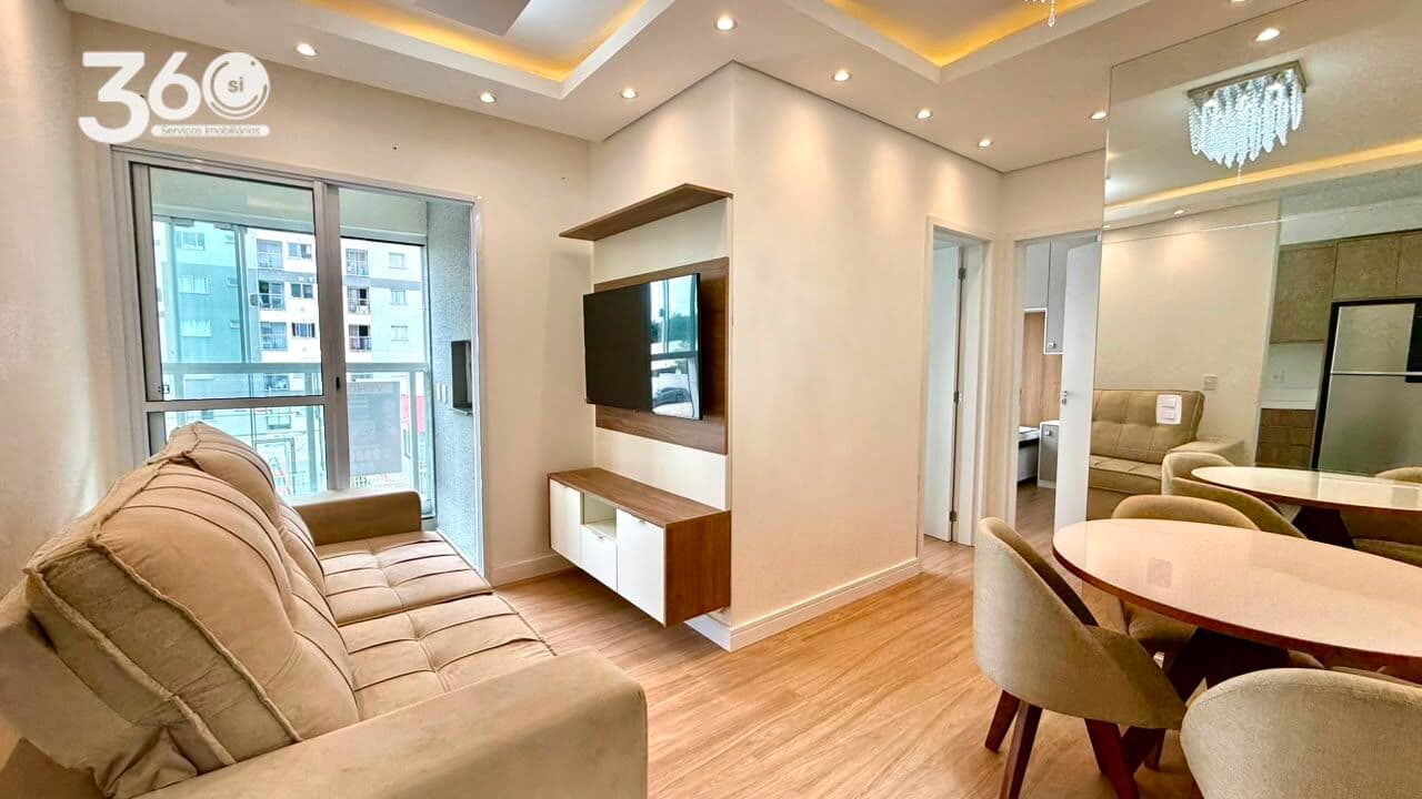 Apartamento 2 Quartos Semimobiliado para Alugar no Aristocrata em São José dos Pinhais