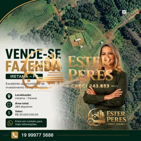 FAZENDA EM IRETAMA – PR