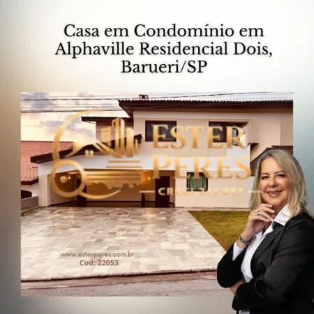 Casa em Condomínio em Alphaville Residencial Dois, Barueri/SP
