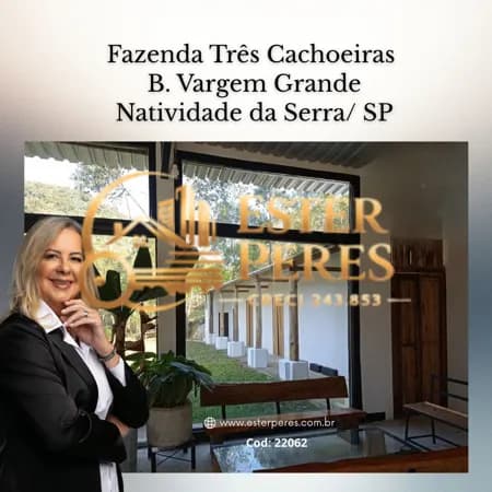 Fazenda Três Cachoeiras, Natividade da Serra/ SP