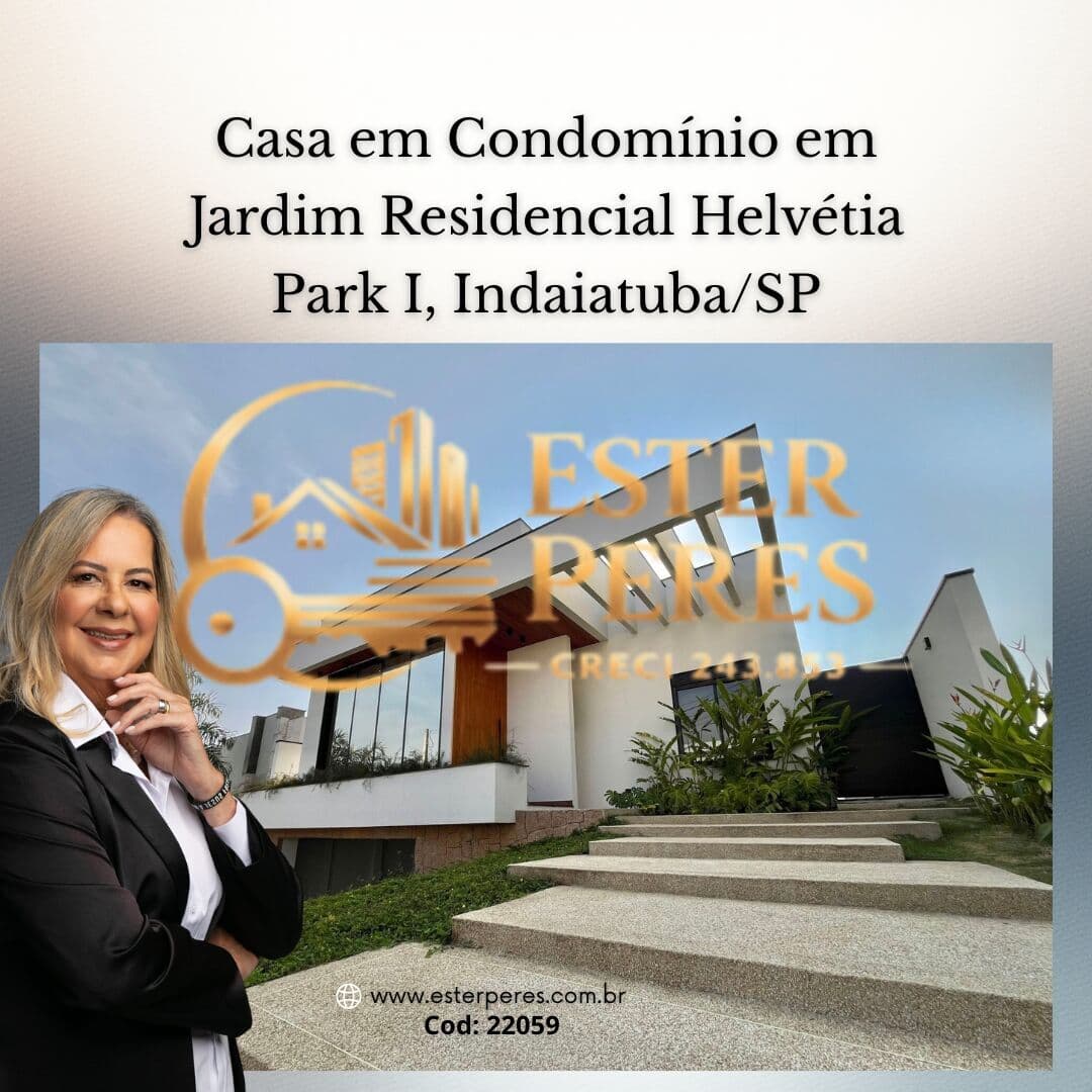 Casa em Condomínio em Jardim Residencial Helvétia Park I, Indaiatuba/SP