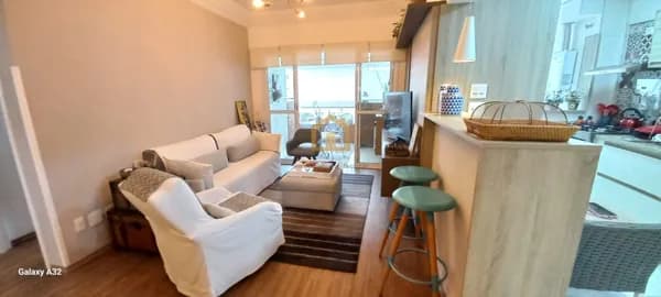 Apartamento 2 suítes - 1 vaga de garagem - lazer completo - Boqueirão - Santos