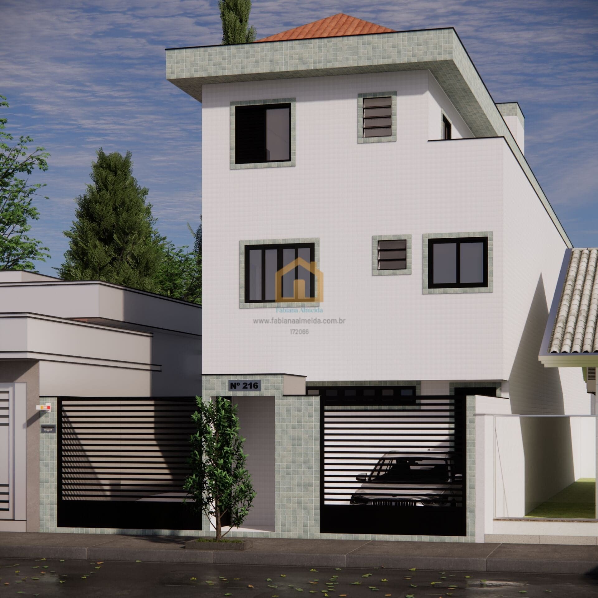 Casa Triplex 3 dormitórios, sendo 1 suíte à venda no bairro Marapé - Santos/SP