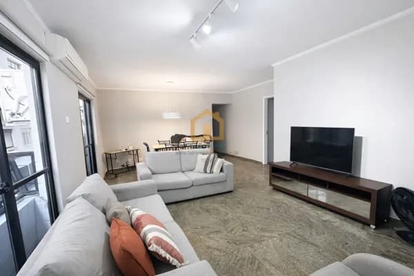 Apartamento 3 dormitórios espaçosos, sendo 1 suíte para alugar no bairro José Menino - Santos/SP