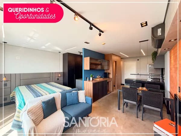 Onde a mata é a sua janela e o tempo é todo seu: refúgio moderno de 45m² para quem vive intensamente!