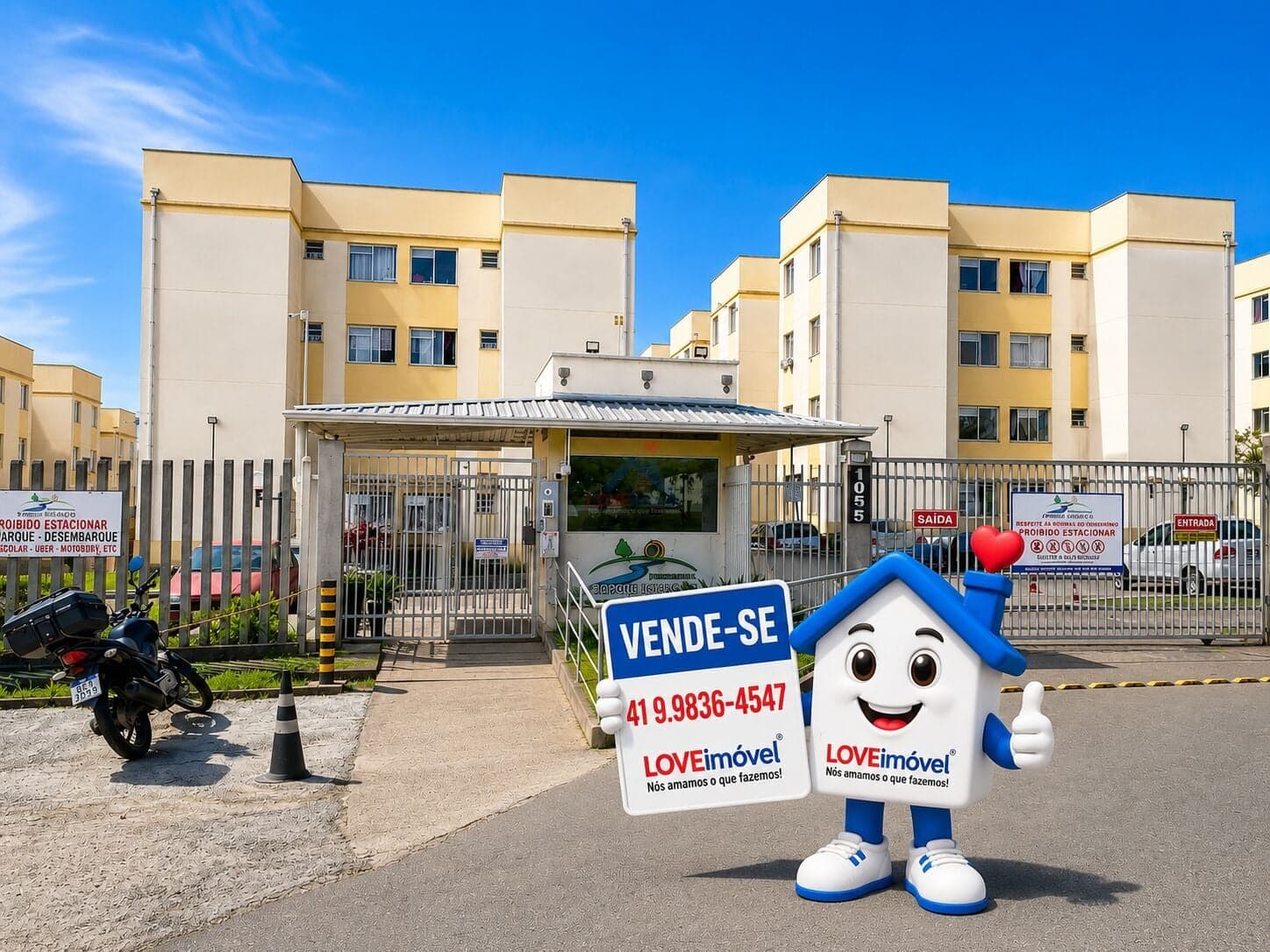 Apartamento em Ganchinho, Curitiba/PR