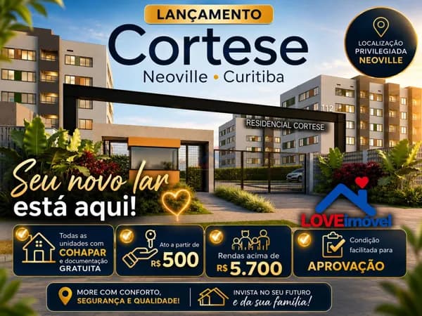 Apartamento a venda Residencial Cortese Neoville em Curitiba
