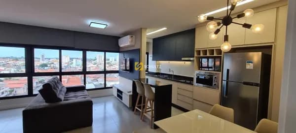 Loft com 1 dormitório para alugar, 42 m² por R$ 2.938,39/mês - Centro - Rio Claro/SP
