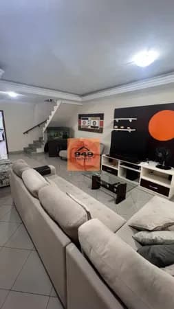 Sobrado com suíte, closet e 6 vagas à venda – 206 m² | Assunção, São Bernardo do Campo