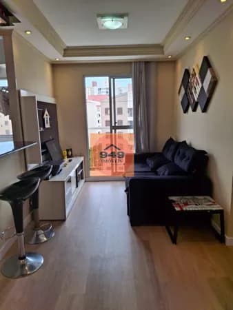 Apartamento 2 dormitórios mobiliado com varanda e vaga à venda – 47 m² | Fit Botânico, Jardim São Savério